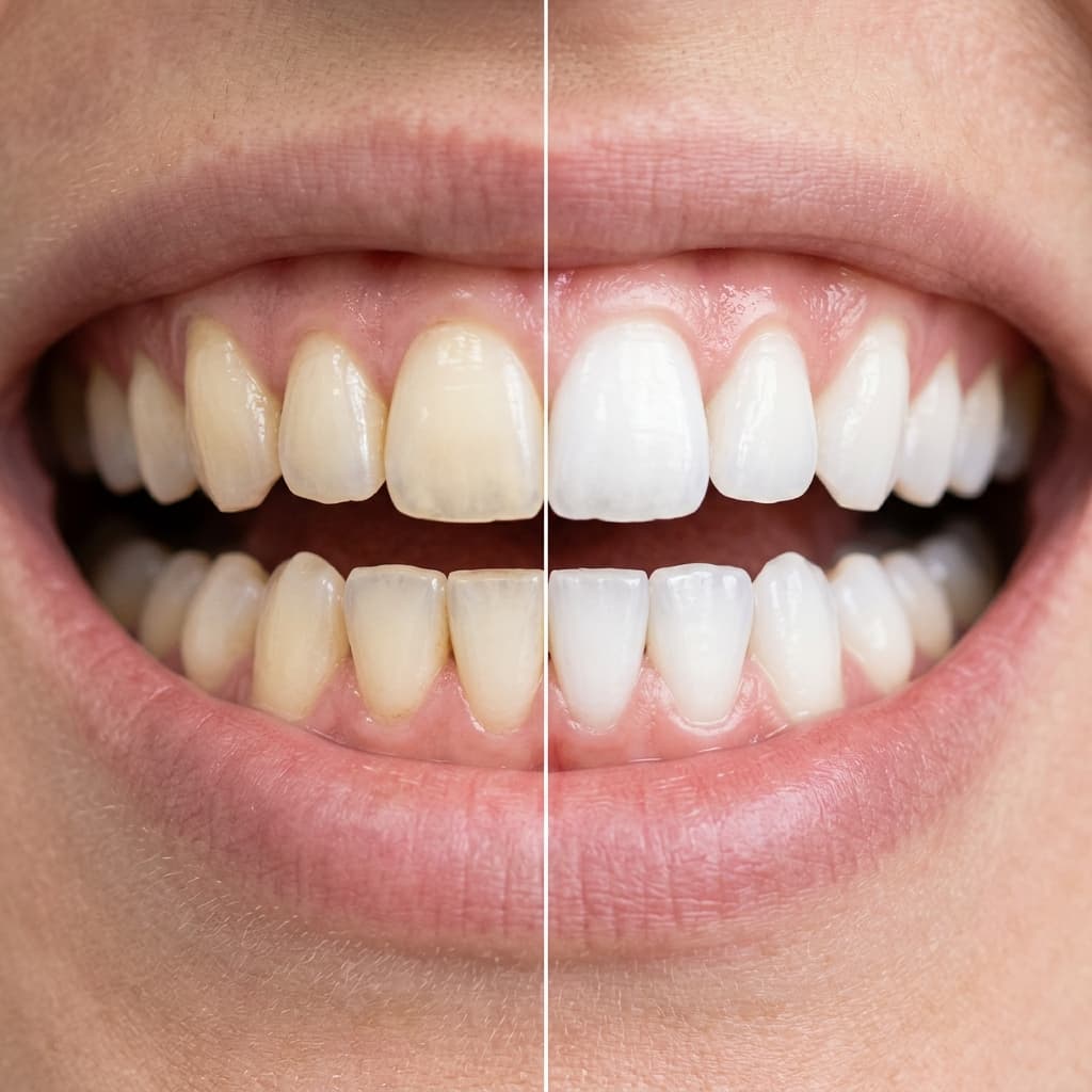Teeth Whitening Before and After